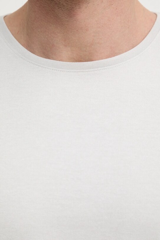 Lindbergh t-shirt 30.48044.PASTEL.GREY.MI szary