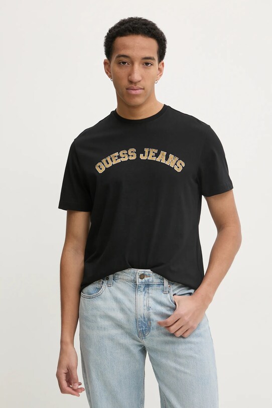 Guess Jeans tricou negru M5RI75.K8FQ4