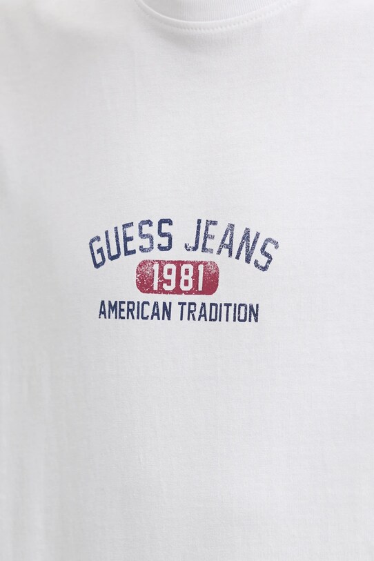 Guess Jeans tricou din bumbac M5RI77.K8FQ4 alb