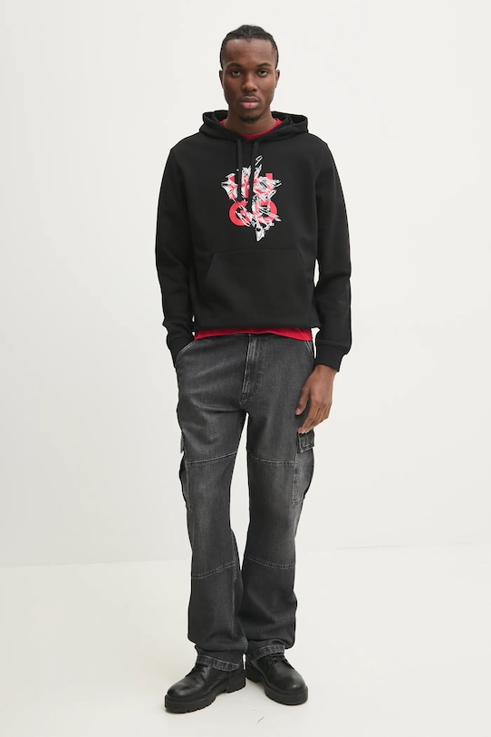 Бавовняна футболка Guess Jeans M5RI77.K8FQ4 червоний SS25