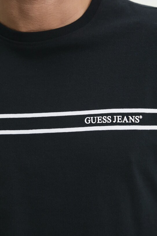 Guess Jeans t-shirt bawełniany M5RI78.KCPQ1 czarny