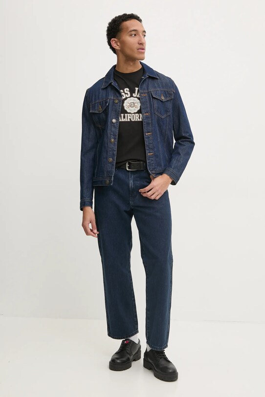 Guess Jeans pamut póló M5RI80.K8HM0 fekete SS25