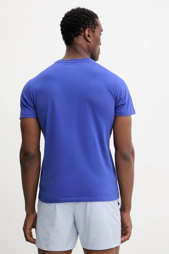 Vilebrequin t-shirt bawełniany PORTISOL PTSCM919 fioletowy SS25