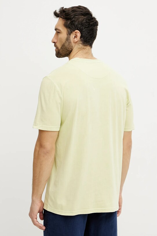 Oblečení Bavlněné tričko Vilebrequin TITAN TTNCP103 žlutá