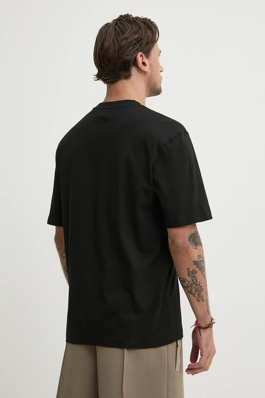 Odzież HUGO t-shirt bawełniany x RACING BULLS 50542766 czarny