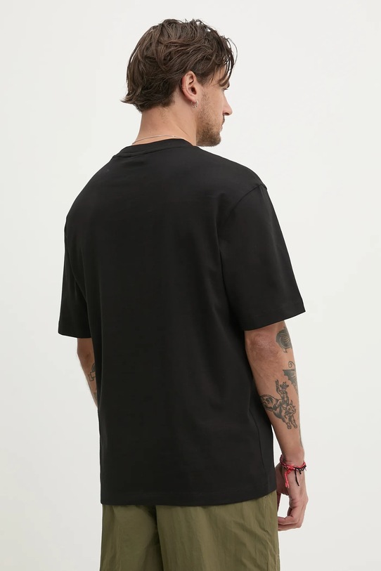 Odzież HUGO t-shirt bawełniany x RACING BULLS 50542775 czarny