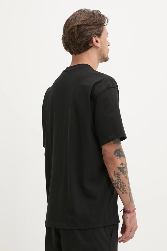 Îmbrăcăminte HUGO tricou din bumbac x RACING BULLS 50545125 negru