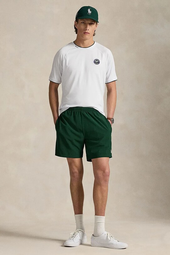 Одежда Футболка Polo Ralph Lauren 710970488 белый