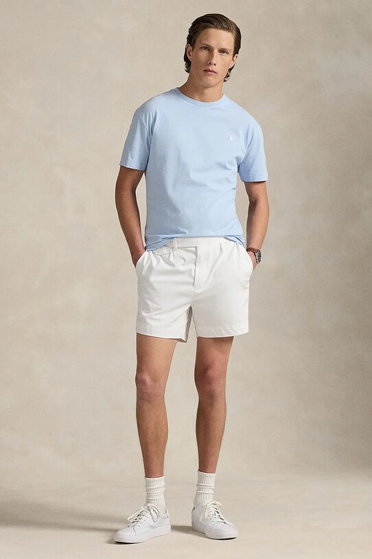 Odzież Polo Ralph Lauren t-shirt bawełniany Wimbledon Collection 710970513 niebieski