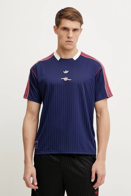 adidas Originals tricou Arsenal FC model fin bleumarin JF0546