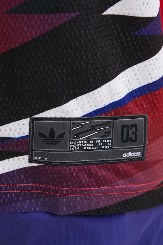 Μπλουζάκι adidas Originals TEAM JERSEY KB0307 κόκκινο