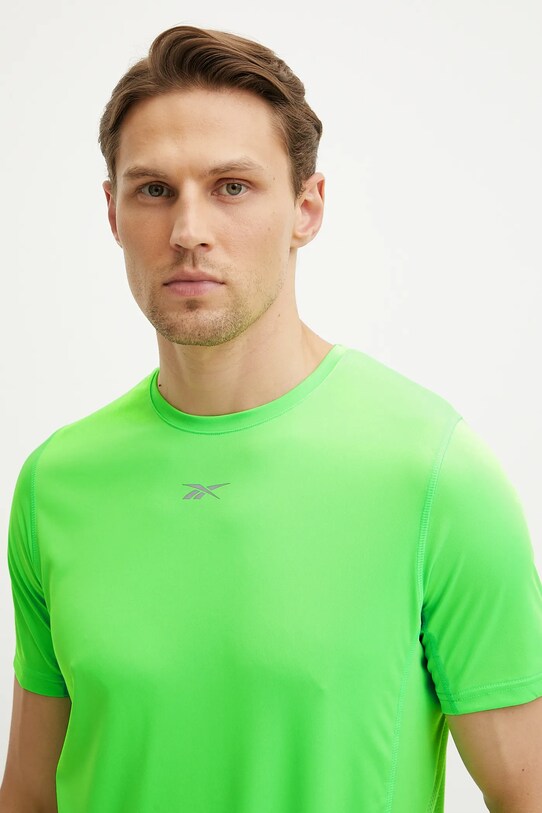 Бігова футболка Reebok regular зелений 100222456