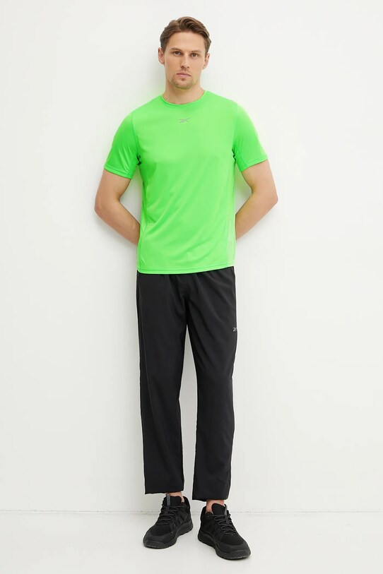Бігова футболка Reebok 100222456 зелений SS25
