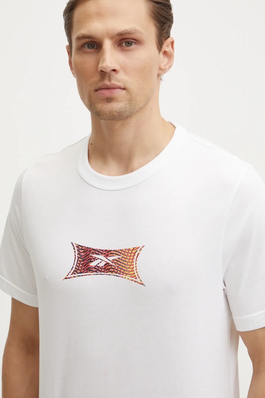 Reebok Classic tricou din bumbac alb 100218837