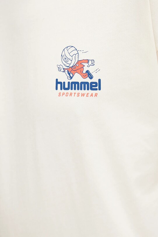 Hummel t-shirt in cotone 227548 beige