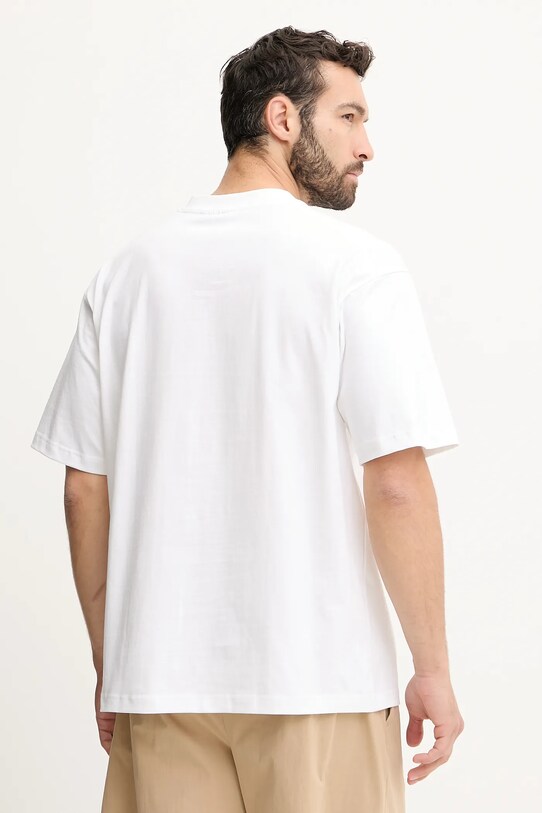 Odzież Hummel t-shirt bawełniany 227549 biały