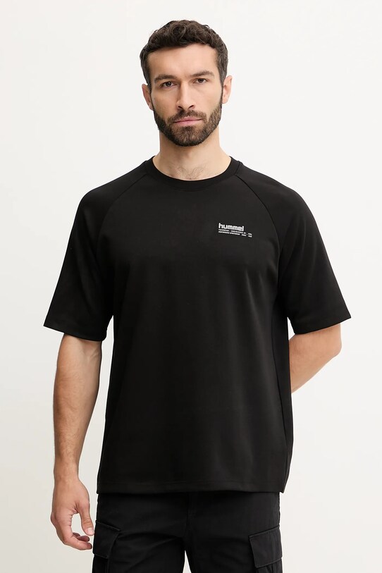 Hummel t-shirt regular czarny 227643