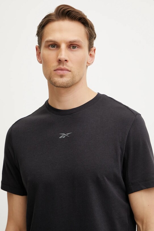 Μπλουζάκι προπόνησης Reebok Athlete μαύρο 100215058