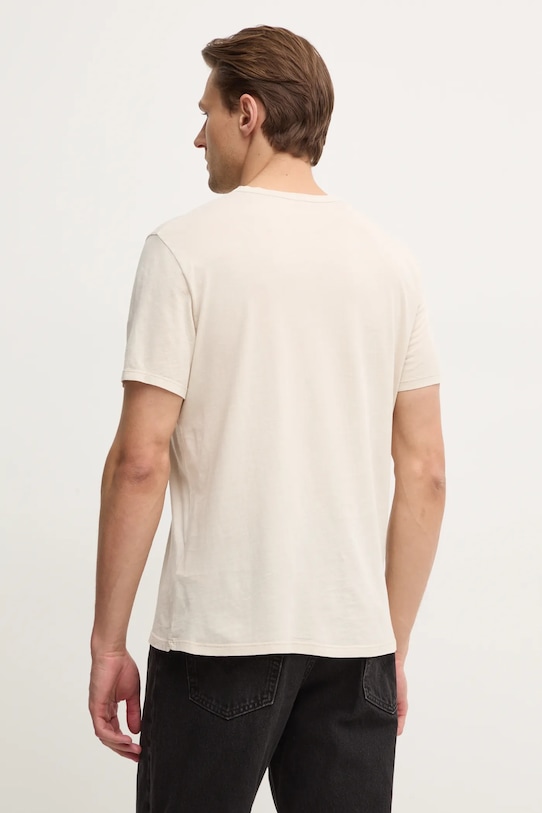 Одежда Хлопковая футболка American Vintage MDEV02AE25 бежевый