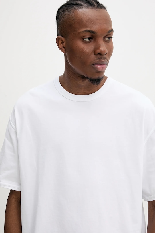 Бавовняна футболка American Vintage білий MFAZ02CE25