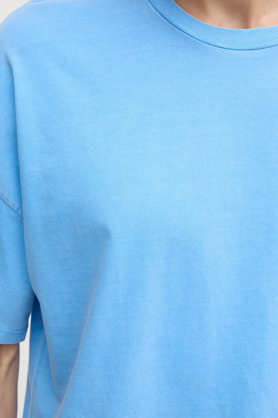 American Vintage t-shirt bawełniany MFIZ02AE25 niebieski