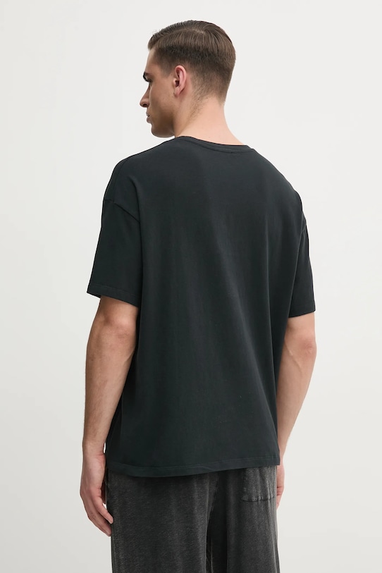 Oblečení Bavlněné tričko American Vintage MYKO02AE25 černá