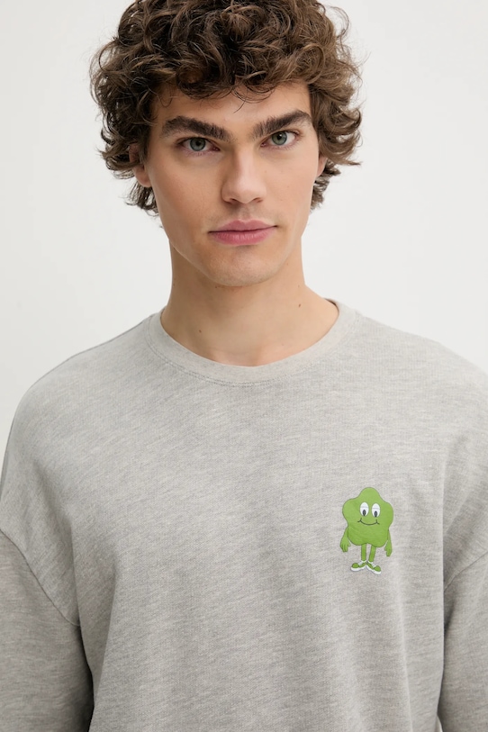 American Vintage tricou gri MZOF02AE25