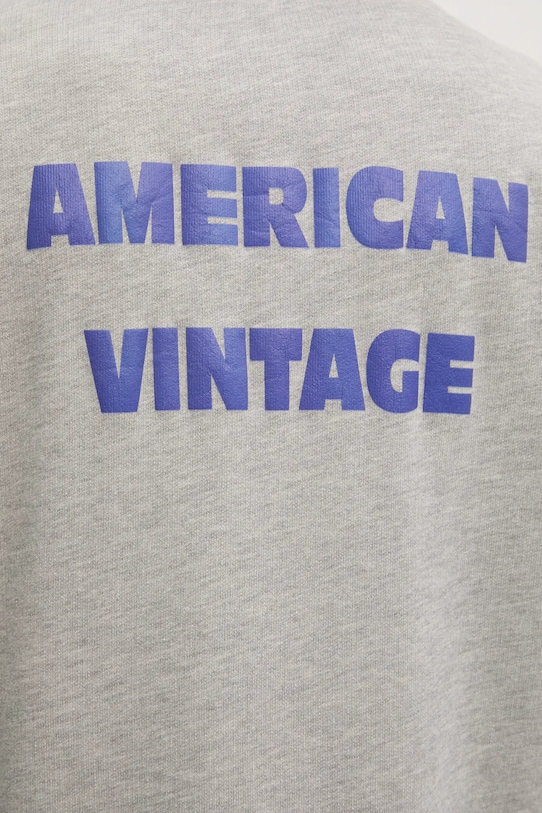 American Vintage tricou MZOF02AE25 gri