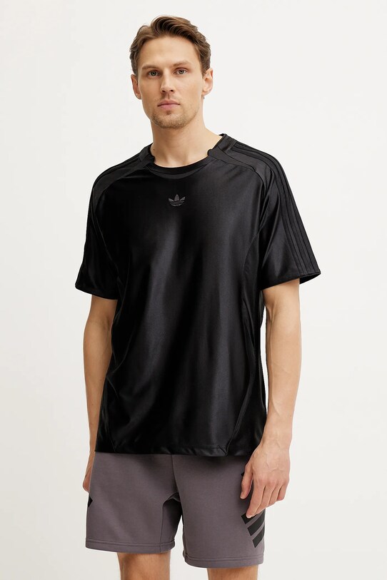 Tričko adidas Originals s elastanem černá JM6745