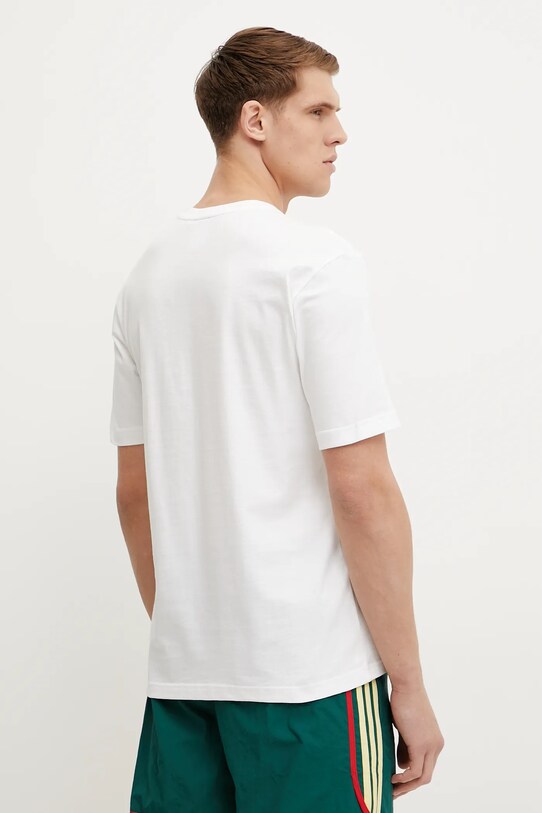Oblečení Bavlněné tričko adidas Originals Q12 TS Roller JD0706 bílá