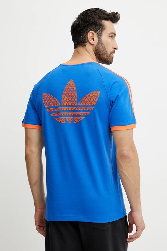 Abbigliamento adidas Originals t-shirt in cotone Q2 Monogram Cal JD0700 blu