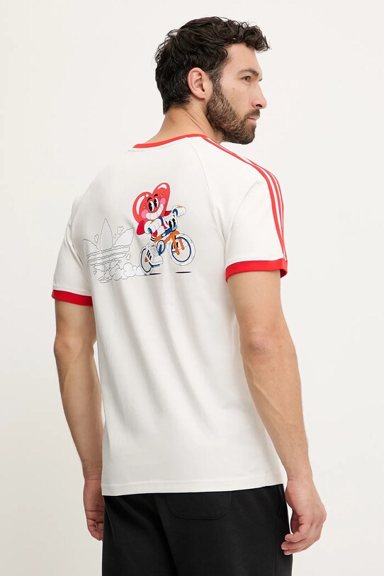 Odzież adidas Originals t-shirt bawełniany Cali Tee JD0716 biały