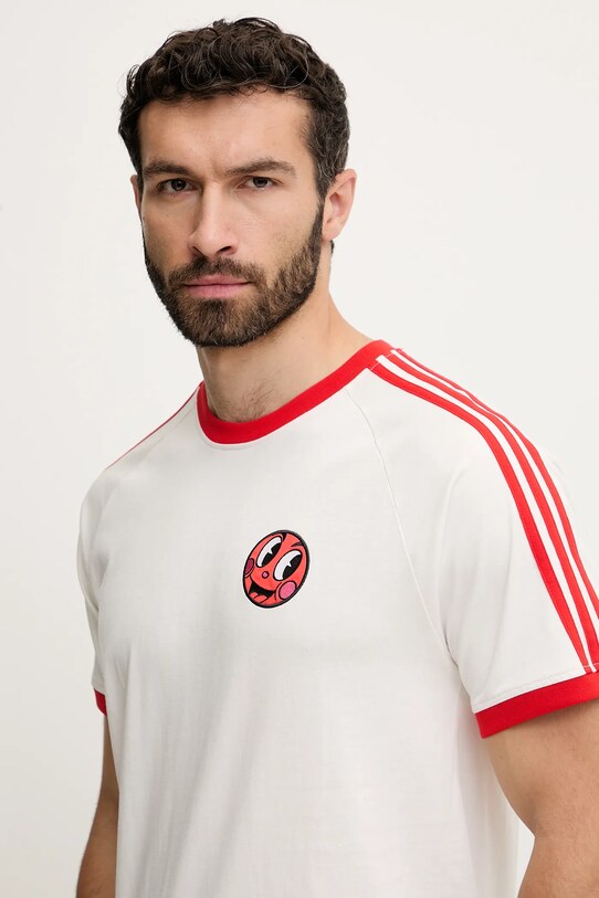 adidas Originals t-shirt bawełniany Cali Tee biały JD0716