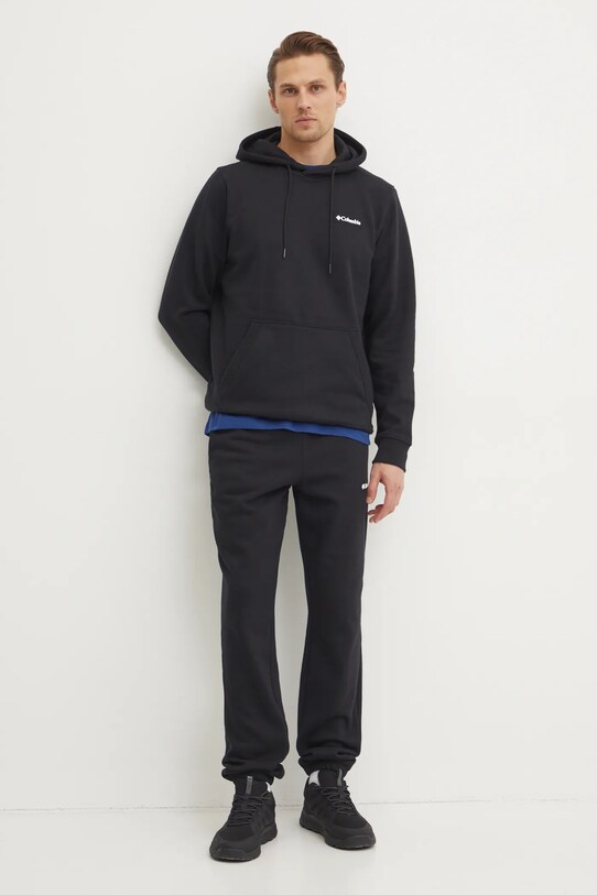 The North Face tricou din bumbac Mountain Line NF0A87NTD1R1 bleumarin SS25