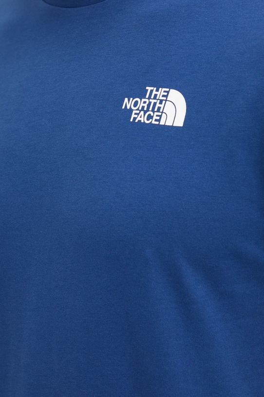 The North Face tricou din bumbac Redbox Celebration NF0A87NVD1R1 bleumarin
