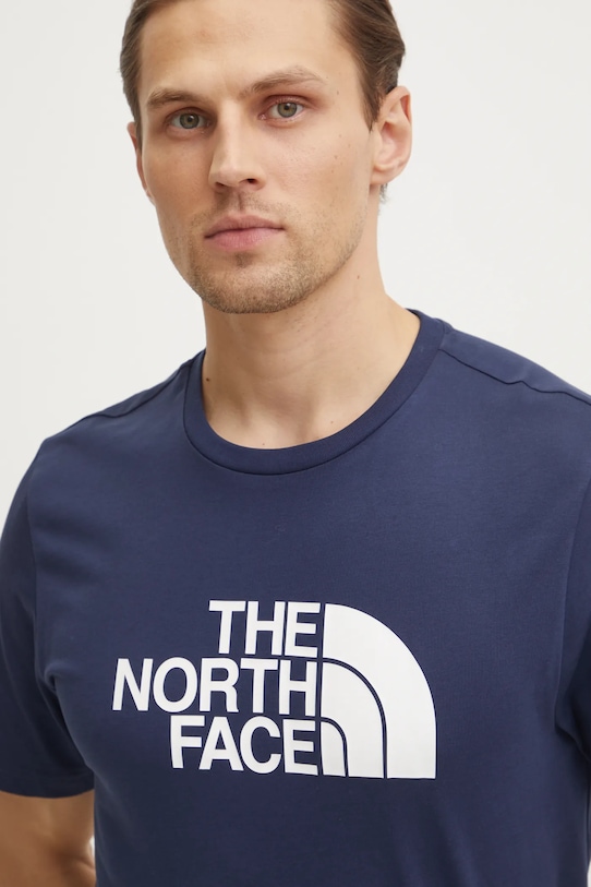 The North Face tricou Easy bleumarin NF0A8A6C8K21