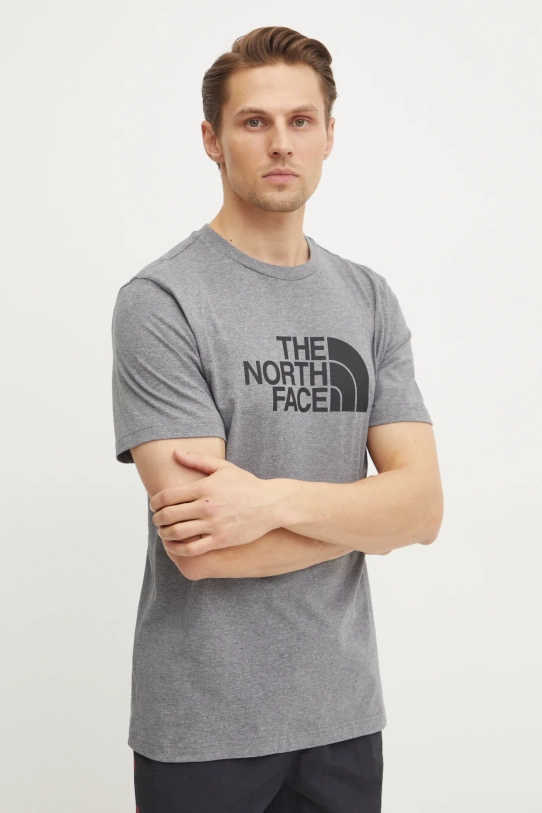 The North Face t-shirt Easy regular szary NF0A8A6CDYY1