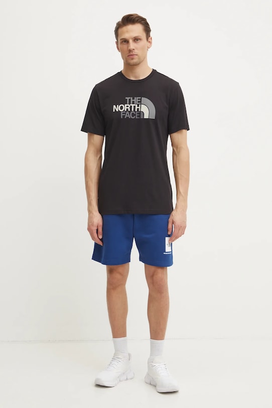 The North Face t-shirt Easy NF0A8A6CJK31 czarny SS25