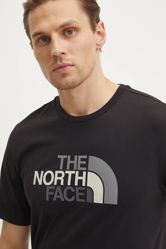 The North Face t-shirt Easy czarny NF0A8A6CJK31