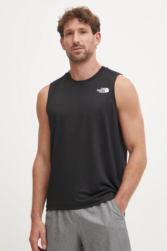 The North Face tricou sport 24/7 uni negru NF0A8BEHJK31