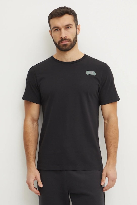 Odzież The North Face t-shirt bawełniany Outdoor Graphic NF0A8C1ZJK31 czarny