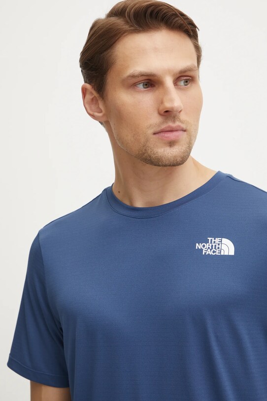 The North Face t-shirt sportowy 24/7 niebieski NF0A8BP8HDC1