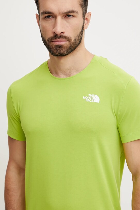 The North Face tricou sport Lightning Alpine verde NF0A87H71MO1