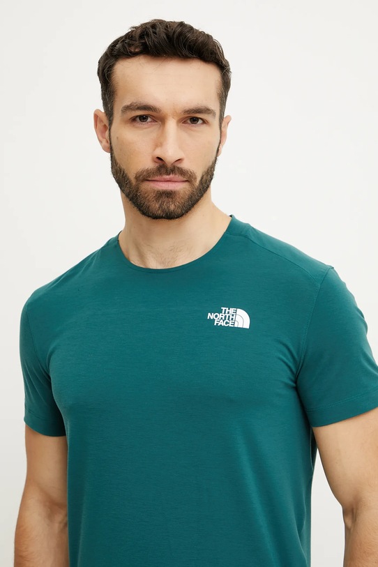 The North Face tricou sport Lightning Alpine verde NF0A87H76GI1