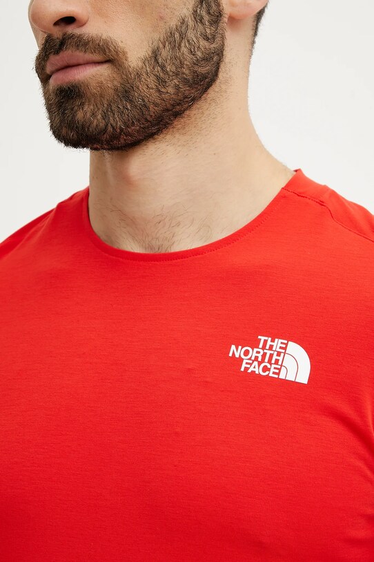 The North Face tricou sport Lightning Alpine NF0A87H7HCL1 rosu
