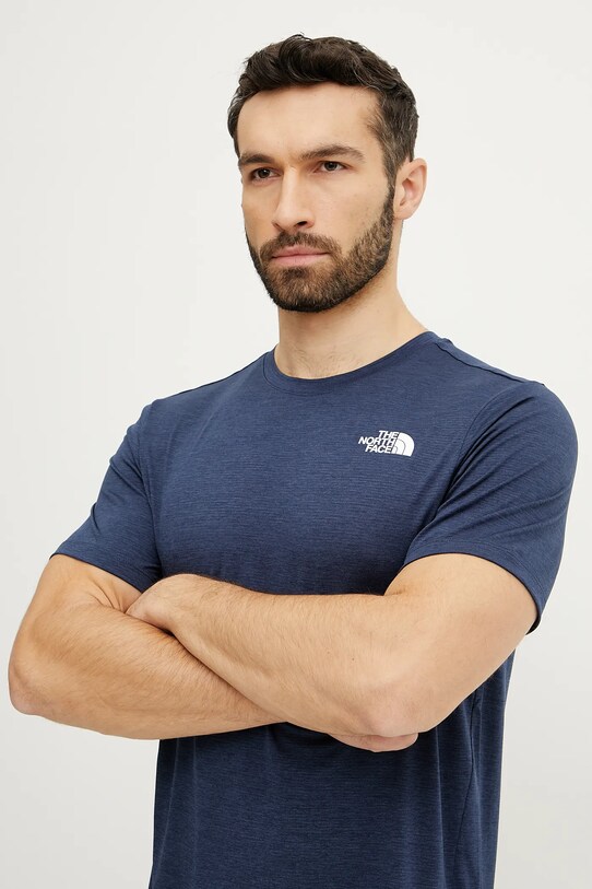 The North Face tricou sport 24/7 bleumarin NF0A894B8Q01