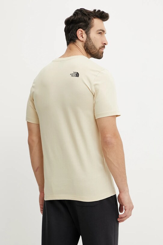 Îmbrăcăminte The North Face tricou Fine NF0A8A6M3X41 bej