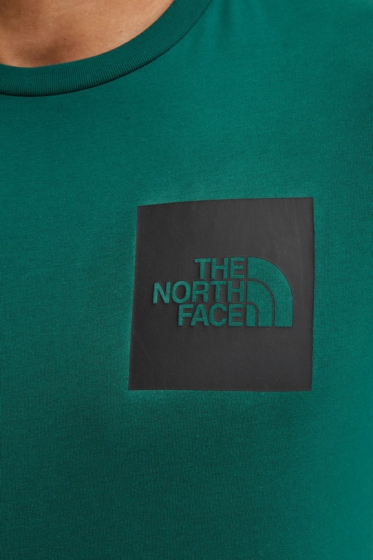 The North Face t-shirt Fine zielony NF0A8A6M6GI1