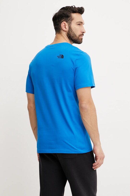 Odzież The North Face t-shirt Fine NF0A8A6MT4S1 niebieski