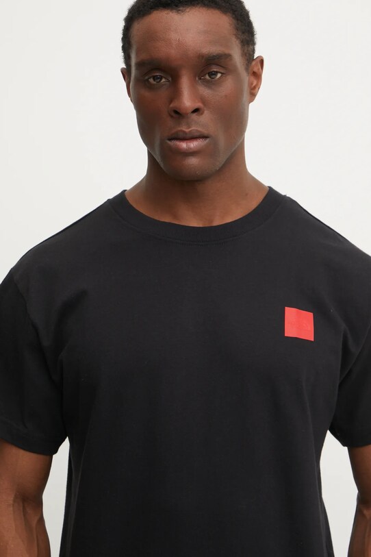 The North Face tricou din bumbac negru NF0A8BXYJK31